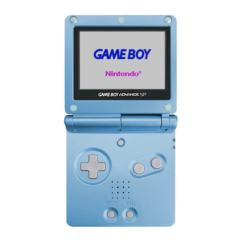 Консоль Nintendo Game Boy Advance SP AGS-001 Pearl Blue Б/У - Retromagaz