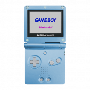 Консоль Nintendo Game Boy Advance SP AGS-001 Pearl Blue Б/У - Retromagaz