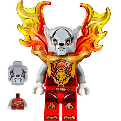 Фігурка Lego Wolf Tribe Worriz Legends of Chima loc129 Б/У - Retromagaz