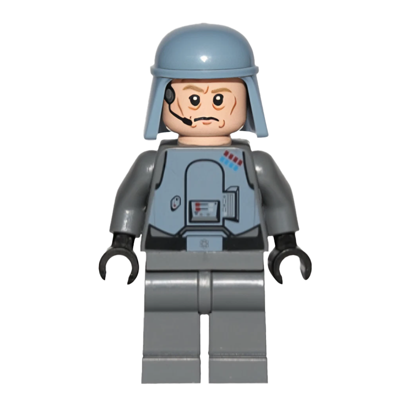 Фігурка Lego Імперія General Maximillian Veers Chest Armor Star Wars sw0579 75054 Б/У - Retromagaz