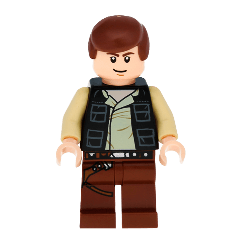 Фигурка Lego Повстанец Han Solo Star Wars sw0451 Б/У - Retromagaz