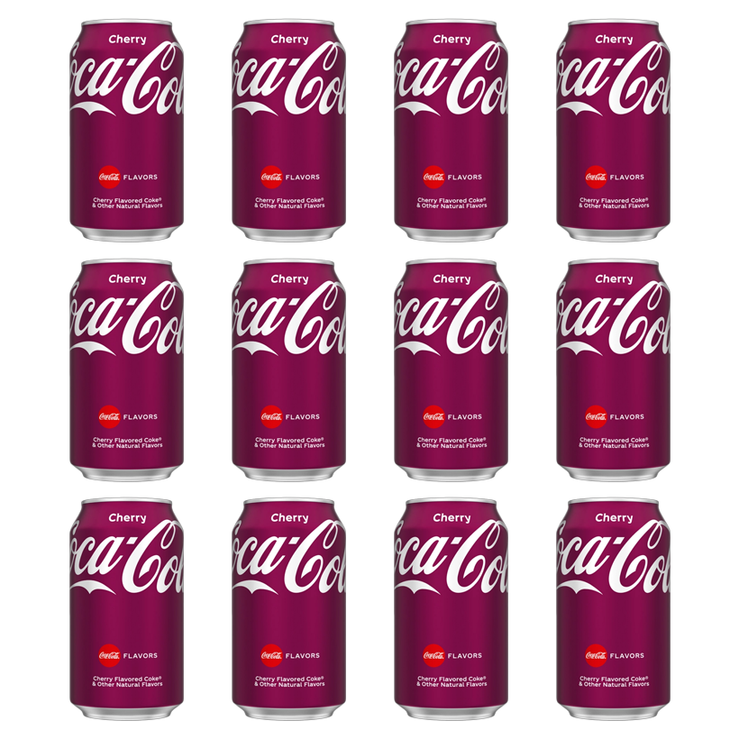 Набор Напиток Coca-Cola 12шт Cherry 330ml - Retromagaz
