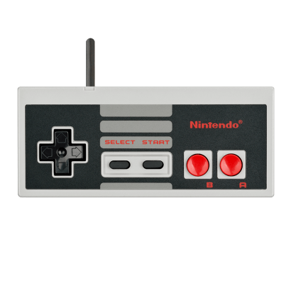 Геймпад Дротовий Nintendo NES NES-004E Europa Grey Б/У - Retromagaz