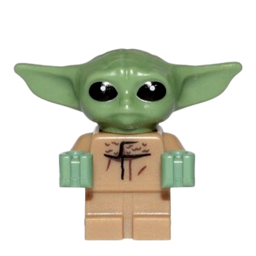 Фигурка Lego Джедай Grogu The Child Baby Yoda Star Wars sw1113 1 75378 Новый - Retromagaz