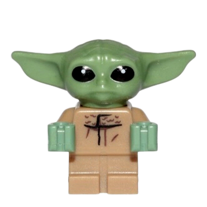 Фігурка Lego Джедай Grogu The Child Baby Yoda Star Wars sw1113 1 75378 Новий - Retromagaz