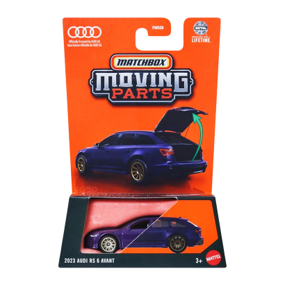 Тематическая Машинка Matchbox 2023 Audi RS 6 Avant Moving Parts 1:64 JBW84 Purple Тематическая Машинка Matchbox 2023 Audi RS 6 Avant Moving Parts 1:64 JBW84 Purple - Retromagaz