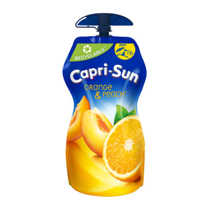 Напій Соковий Capri-Sun Orange & Peach 330ml - Retromagaz