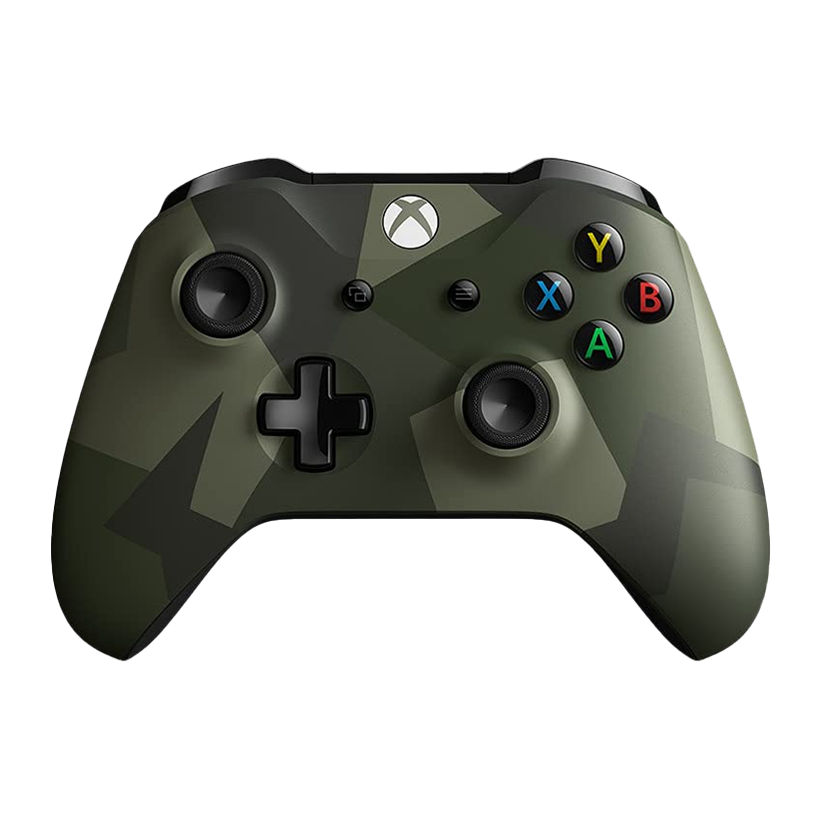 Геймпад Бездротовий Microsoft Xbox One Limited Edition Version 2 Green Camo Б/У - Retromagaz