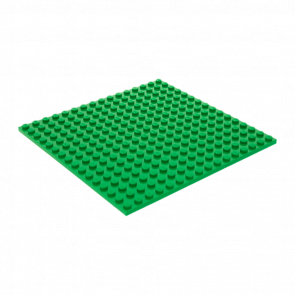 Пластина Lego Звичайна 16 x 16 91405 4626702 Green Б/У - Retromagaz