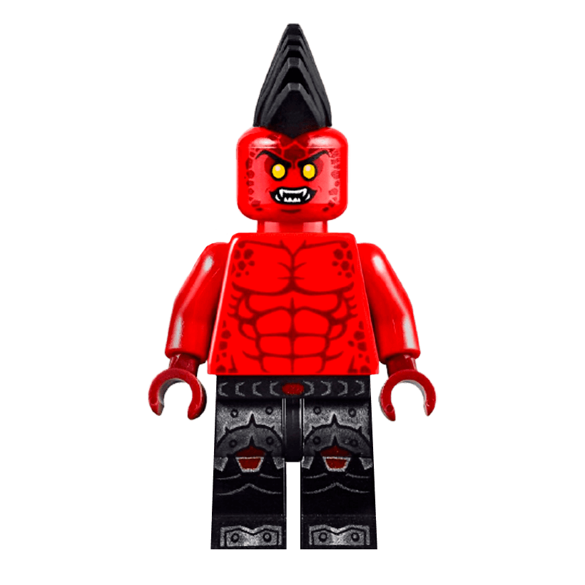 Фигурка Lego Lava Monster Army Flame Thrower Nexo Knights nex003 2 Б/У - Retromagaz