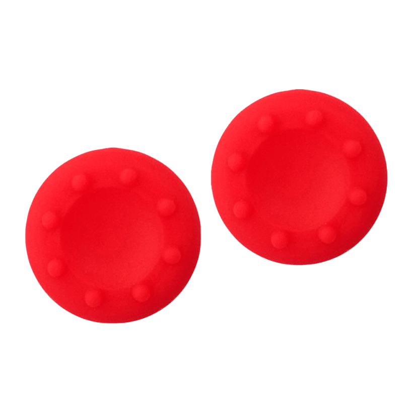 Накладки на Стики 2шт RMC PlayStation 5 4 3 2 1 Xbox Series One 360 Switch 2 Red - Retromagaz