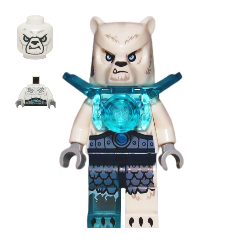 Фигурка Lego Bear Tribe Icepaw Legends of Chima loc137 2 Б/У - Retromagaz