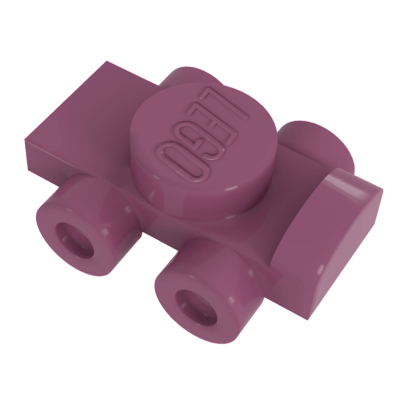 Спорт 2шт Lego Footgear Roller Skate 11253 18747 6040502 6346263 Dark Pink Б/У - Retromagaz