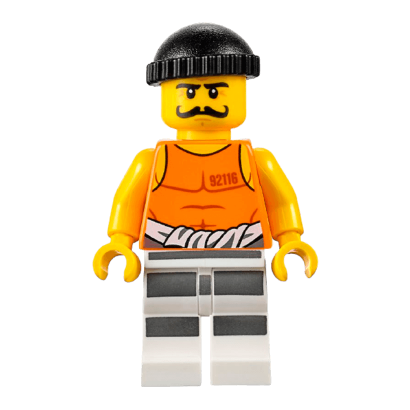 Фигурка Lego Prisoner 92116 City Police cty0612 Б/У - Retromagaz