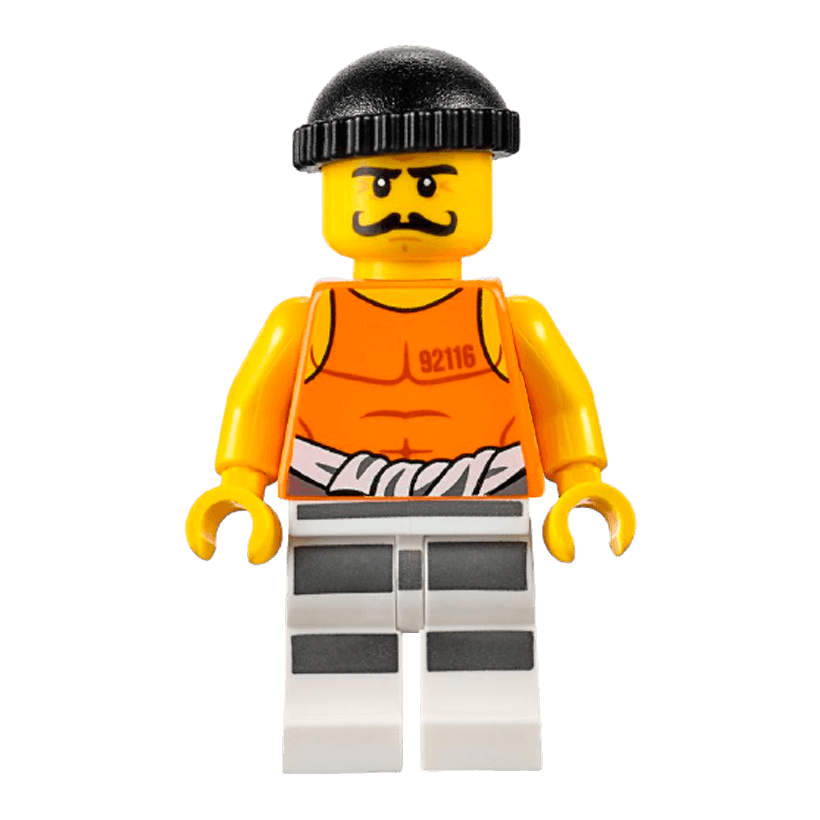 Фигурка Lego Police Prisoner 92116 City cty0612 Б/У - Retromagaz
