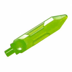 Зброя Lego Blade with Bar Меч 23860 6301802 Trans-Bright Green 2шт Б/У