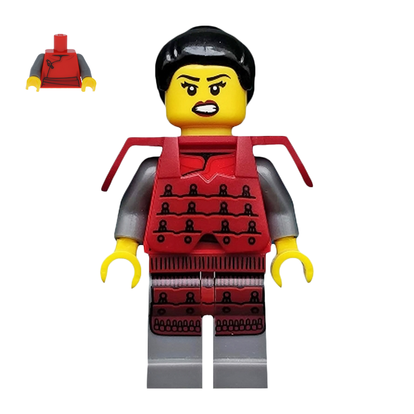 Фігурка Lego Series 13 Samurai Collectible Minifigures col13-12 col206 Б/У - Retromagaz