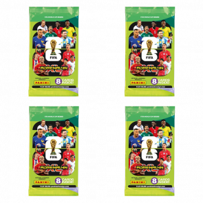 Набор Картки 4шт FIFA World Cup 2026 Adrenalyn XL 8 карт в пакете Panini - Retromagaz
