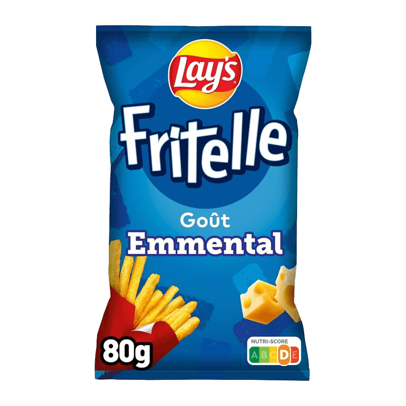 Чипсы Lay's Fritelle со Вкусом Сыра Эмменталь 80g - Retromagaz