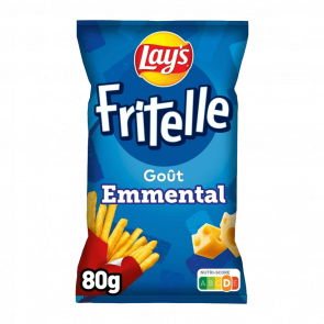 Чипсы Lay's Fritelle со Вкусом Сыра Эмменталь 80g