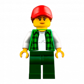 Фигурка Lego People Truck Driver Female City cty0838 Б/У - Retromagaz