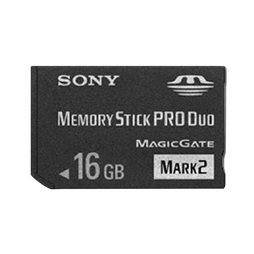 Карта Памяти Sony PlayStation Portable Memory Stick PRO Duo 16GB Black Б/У - Retromagaz