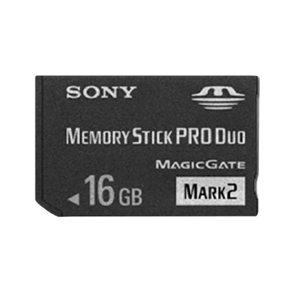 Карта Памяти Sony PlayStation Portable Memory Stick PRO Duo 16GB Black Б/У - Retromagaz