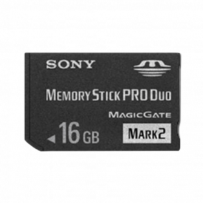 Карта Пам'яті Sony PlayStation Portable Memory Stick PRO Duo 16GB Black Б/У - Retromagaz