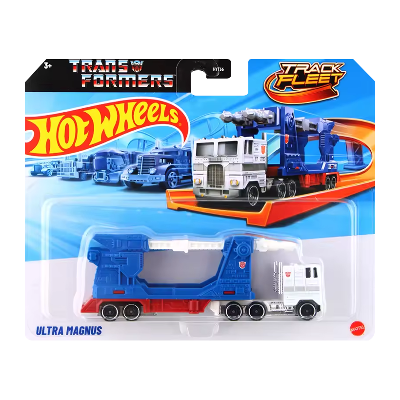 Машинка Базова Hot Wheels Ultra Magnus Transformers Track Fleet 1:64 JCM59 White - Retromagaz