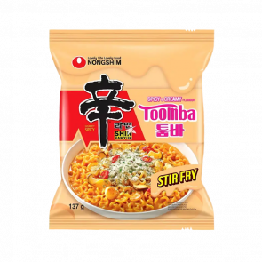 Лапша Nongshim Shin Рамьон Toomba Stir Fry с Сыром и Кремом Средне Острая 137g - Retromagaz