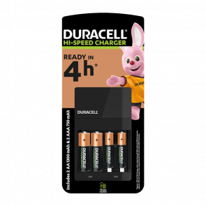 Зарядний Пристрій Duracell Cef 14 + 2AA 1300mAh + 2AAA 750mAh Новий - Retromagaz