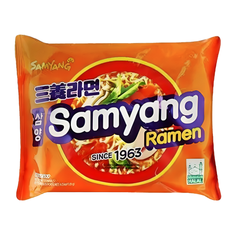 Локшина Samyang Ramen 1963 Original Середньогостра 120g - Retromagaz