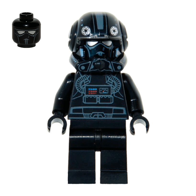 Фігурка Lego Star Wars Імперія V-wing Pilot sw0304 1 Б/У Нормальний - Retromagaz