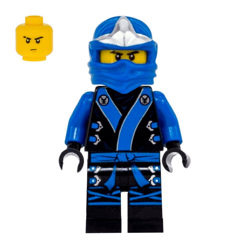 Фигурка Lego Ninjago Ninja Jay The Final Battle Jet Pack njo079 Б/У Нормальный - Retromagaz