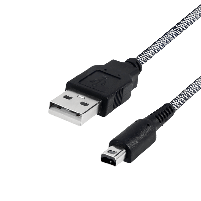 Кабель RMC 3DS Good Quality USB - Console Connector Black 1.5m Новий - Retromagaz