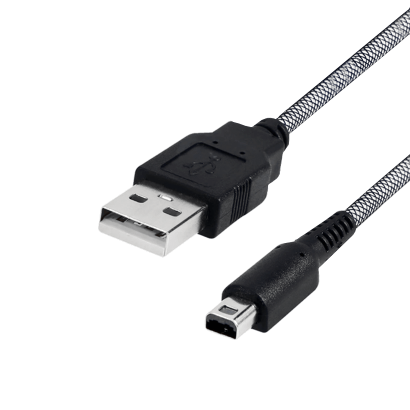 Кабель RMC 3DS Good Quality USB - Console Connector Black 1.5m Новый - Retromagaz