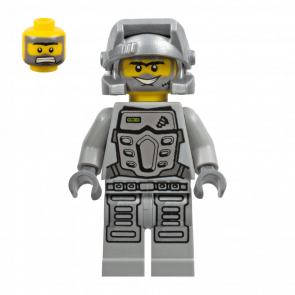 Фигурка Lego Power Miners Duke Grey Outfit Space pm031 Б/У - Retromagaz