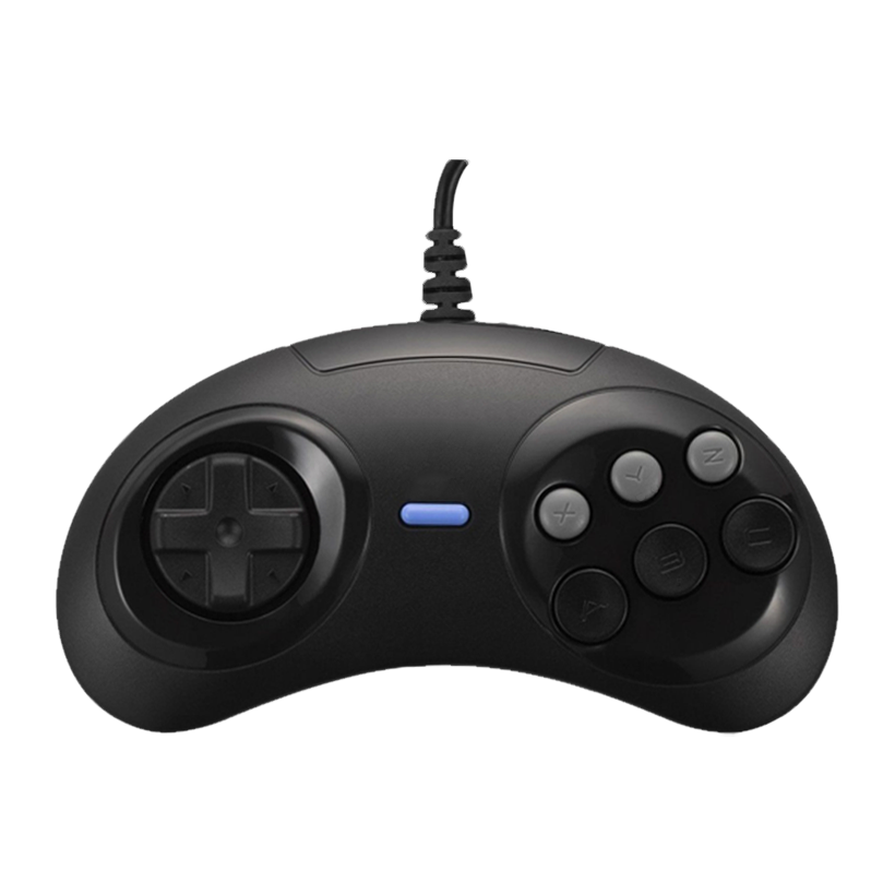 Геймпад Дротовий RMC Mega Drive SJ-6000 Black 1.5m Б/У - Retromagaz