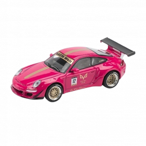 Машинка Premium POP Race RWB 997 Ava 1:64 pr64-0187 Pink - Retromagaz