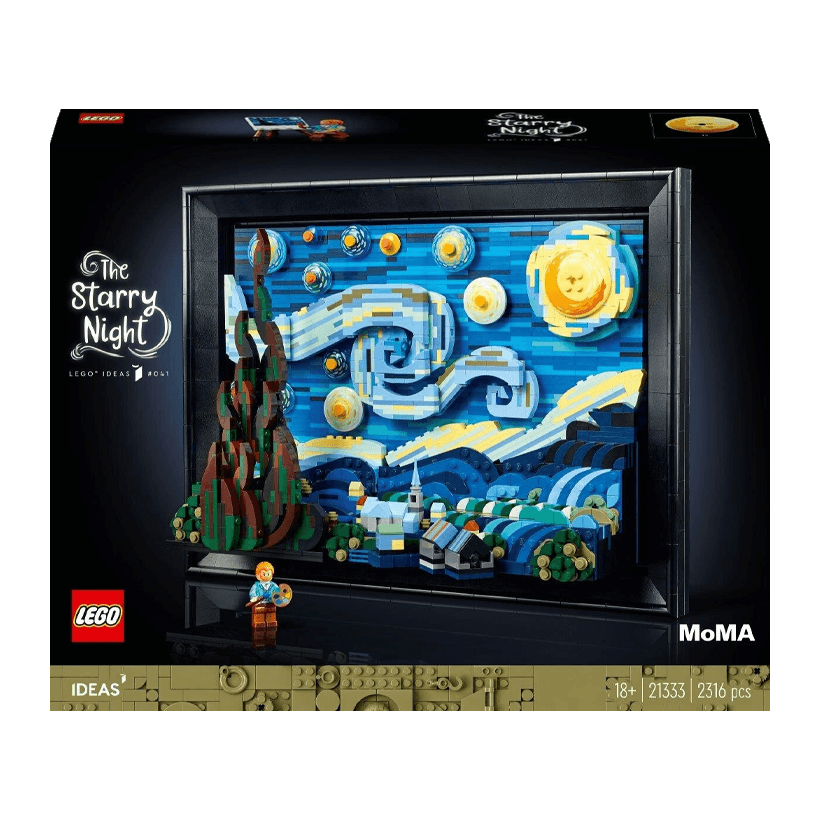 Конструктор Lego Vincent van Gogh - The Starry Night Ideas 21333 Новий - Retromagaz
