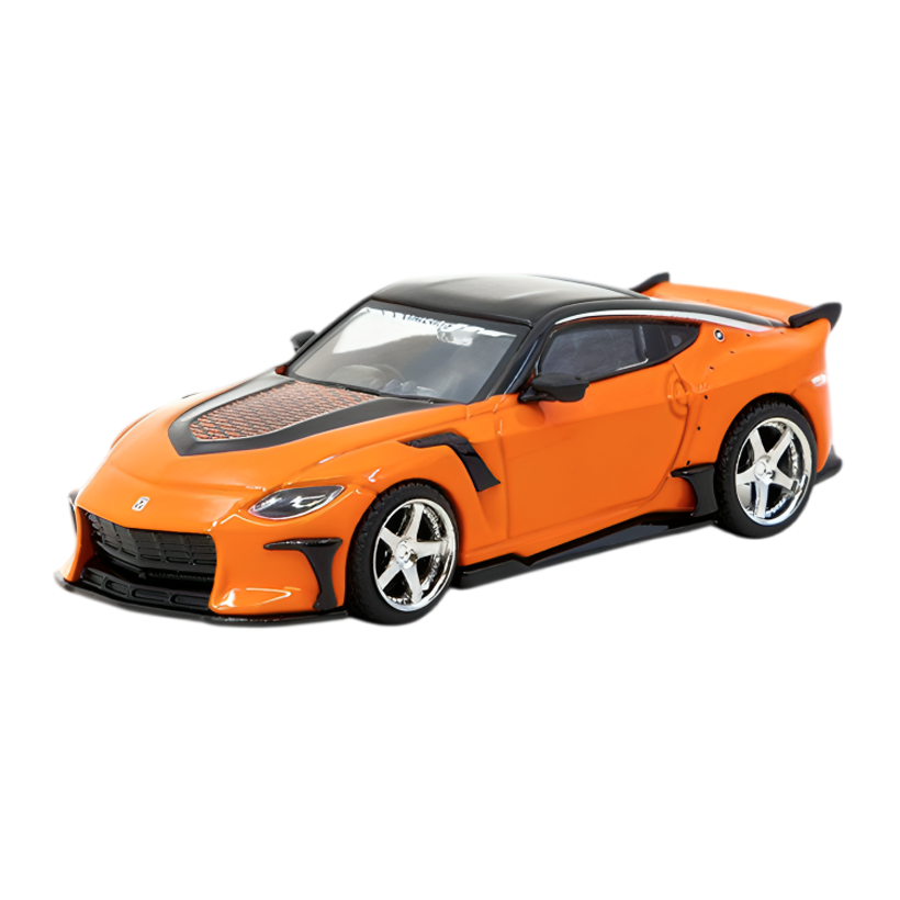 Машинка Premium Tarmac Works Nissan VeilSide FFZ400 Fairlady Z GLOBAL64 1:64 T64G-074-OR Orange - Retromagaz
