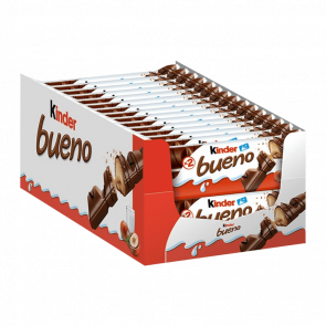 Набор Батончик Kinder Bueno 2 Pieces 43g 30шт - Retromagaz