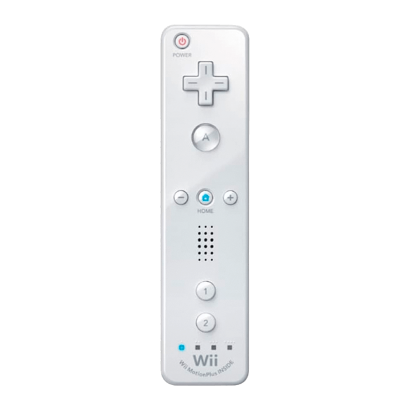 Контроллер Беспроводной Nintendo Wii RVL-036 Remote Plus White Б/У - Retromagaz