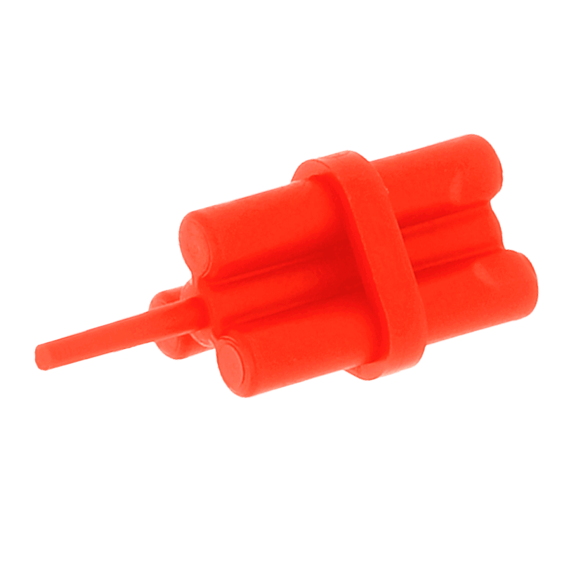 Оружие 4шт Lego Метательное Dynamite Sticks Bundle 64728 4538780 6270088 Red Б/У - Retromagaz