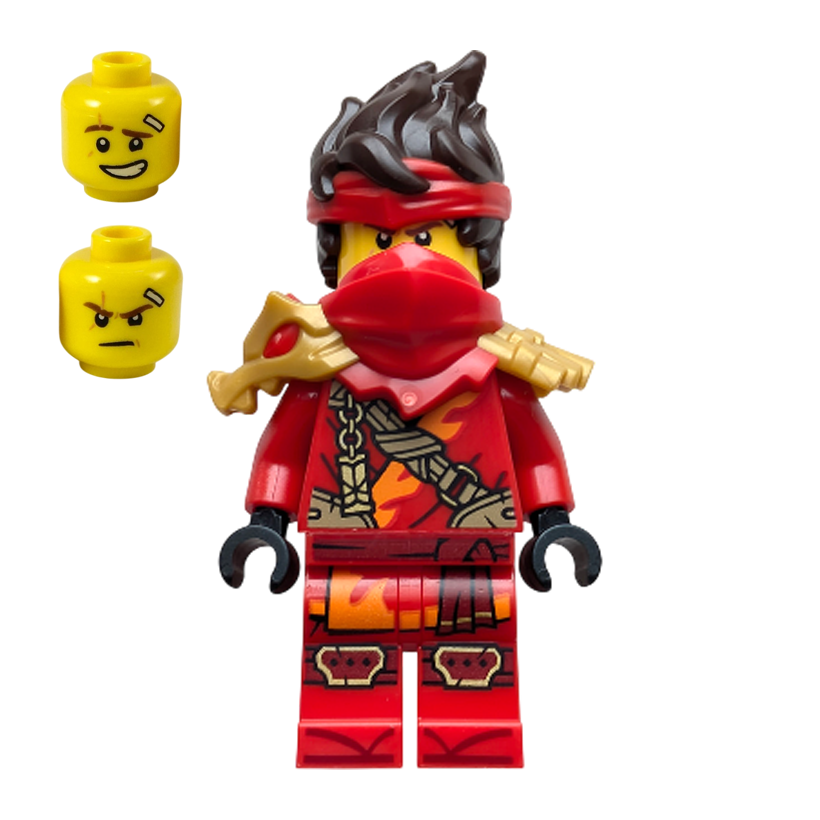 Фігурка Lego Ninja Kai Dragons Rising Tunic with Strap and Charm Ninjago njo0967 71844 Б/У - Retromagaz