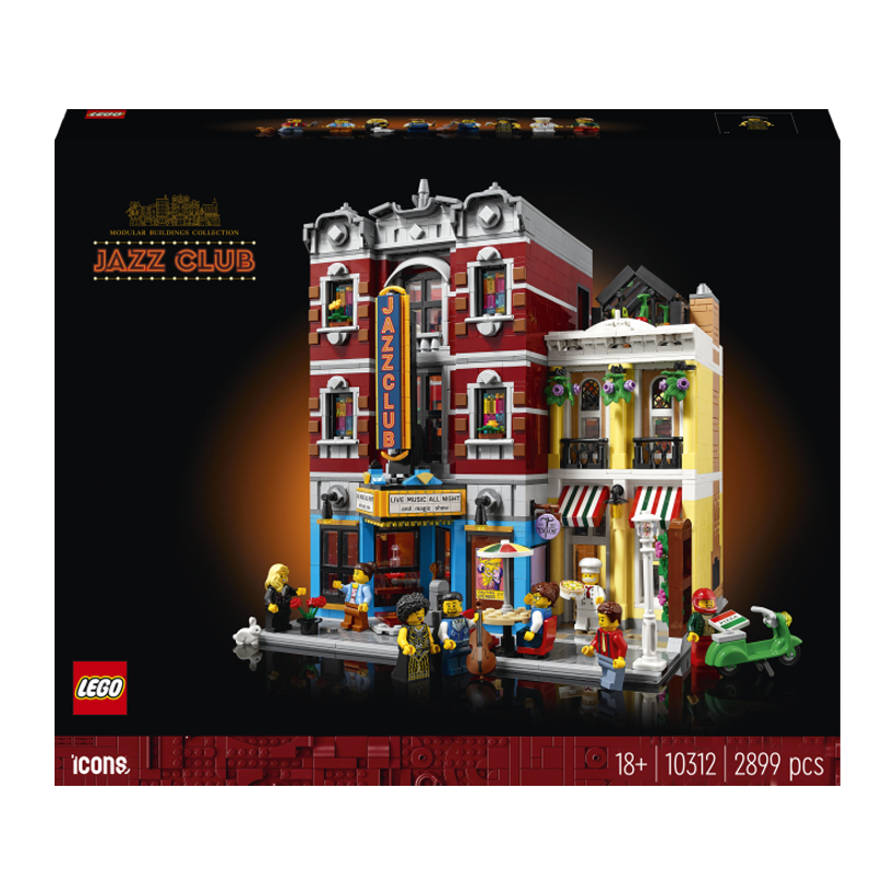 Конструктор Lego Джазовий Клуб Icons 10312 Новый - Retromagaz