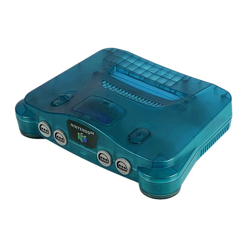 Консоль Nintendo N64 Limited Edition Europe Trans-Ice Blue Без Геймпада Б/У - Retromagaz