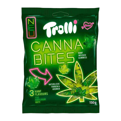 Цукерки Жувальні Trolli Cannabites 150g - Retromagaz