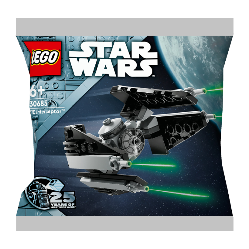 Конструктор Lego TIE Interceptor Polybag Star Wars 30685 Новий - Retromagaz
