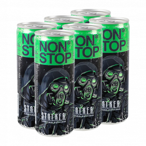 Набор Напиток Энергетический 6шт Non Stop Stalker 2 Green 250ml Набор Напиток Энергетический 6шт Non Stop Stalker 2 Green 250ml - Retromagaz